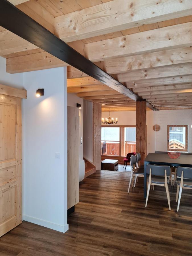 La Maizon Du Bois - Le Haut Appartement De 130 M2 - Le Bas Appartement De 70 M2 La Plagne Ngoại thất bức ảnh