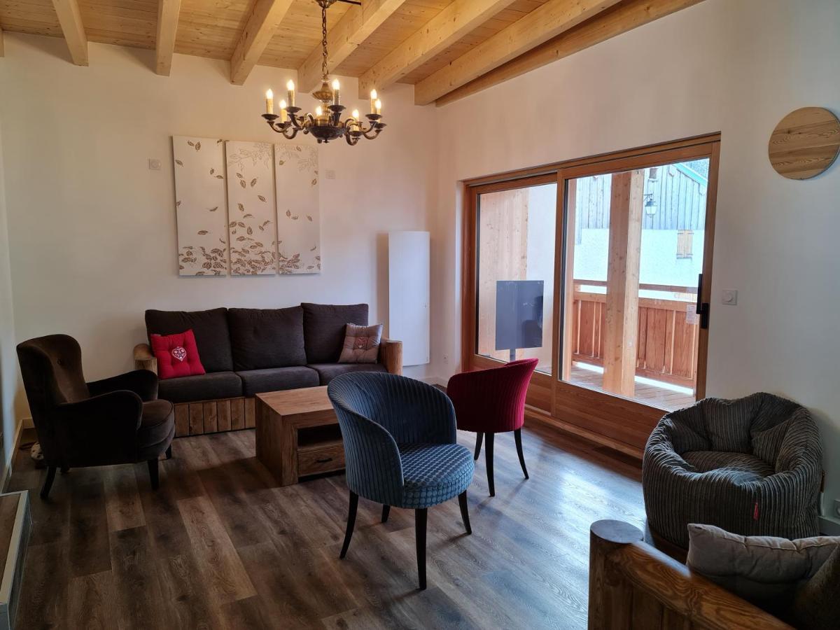 La Maizon Du Bois - Le Haut Appartement De 130 M2 - Le Bas Appartement De 70 M2 La Plagne Ngoại thất bức ảnh