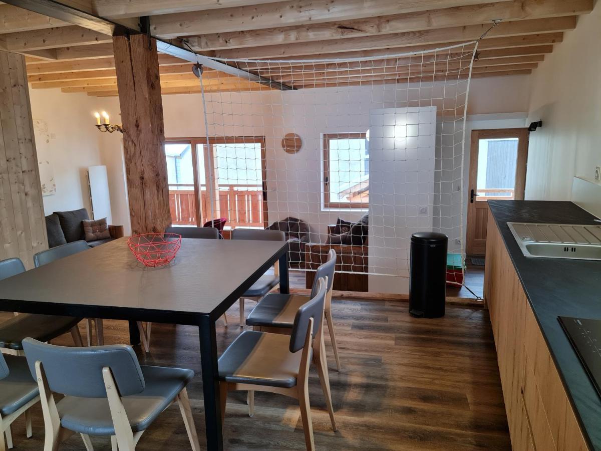 La Maizon Du Bois - Le Haut Appartement De 130 M2 - Le Bas Appartement De 70 M2 La Plagne Ngoại thất bức ảnh